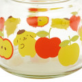 Japan Sanrio Glass Canister - Pompompurin / Retro Clear Tableware - 4