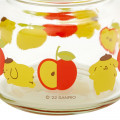 Japan Sanrio Glass Canister - Pompompurin / Retro Clear Tableware - 5