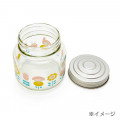 Japan Sanrio Glass Canister - Pompompurin / Retro Clear Tableware - 6