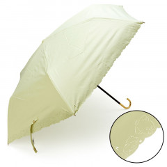Japan Sanrio Wpc. Folding Umbrella with Charm - Pompompurin / Scallop