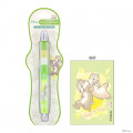 Japan Disney Dr. Grip Play Border Shaker Mechanical Pencil - Chip & Dale / Green - 1