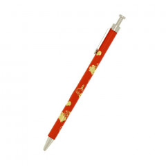 Japan Moomin Wood Shaft Ballpoint Pen - Little My