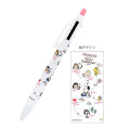 Japan Peanuts 2+1 Multi Ballpoint Pen & Mechanical Pencil - Snoopy : Correlation Chart Pink - 1