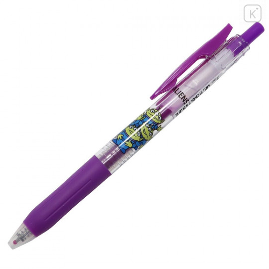 Japan Disney Sarasa Clip Gel Pen - Alien / Purple - 1