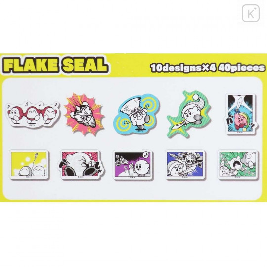 Japan Kirby Flake Seal Sticker - Comic Panic Storyboard - 3