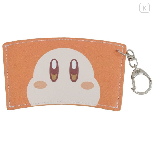 Japan Kirby Coffee Sleeve Keychain - Waddle Dee - 1