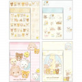 Japan San-X Letter Writing Set - Rilakkuma Little Family / Cream - 2