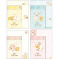 Japan San-X Letter Envelope Set - Rilakkuma Little Family / Pink - 2