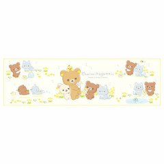 Japan San-X Cool Muffler - Rilakkuma / Dandelions and Twin Hamsters