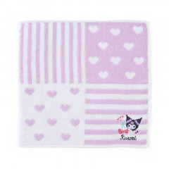 Japan Sanrio Cool Contact Petit Towel - Kuromi