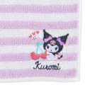 Japan Sanrio Cool Contact Petit Towel - Kuromi - 2