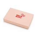 Japan Sanrio Genuine Leather Fragment Case - Hello Kitty / Beige - 6