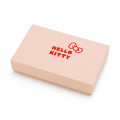 Japan Sanrio Genuine Leather Pass Case - Hello Kitty / Pink - 5