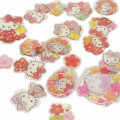 Japan Sanrio Mini Mascot Sticker - Hello Kitty / Sakura - 2