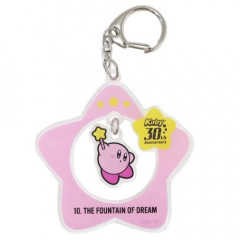 Japan Kirby Acrylic Key Chain - 30th The Fountain of Dream