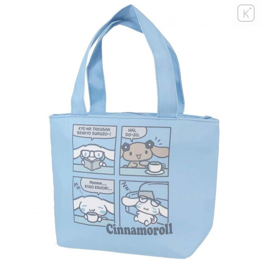 Japan Sanrio Insulated Cooler Bag - Cinnamoroll / Comic - 1