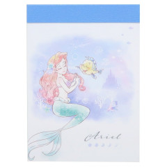 Japan Disney Mini Notepad - Little Mermaid Ariel / Dream