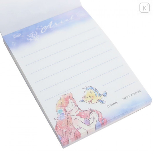 Japan Disney Mini Notepad - Little Mermaid Ariel / Dream - 2