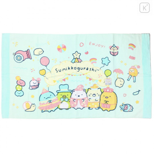 Japan San-X Large Bath Towel - Sumikko Gurashi / Sweets - 1