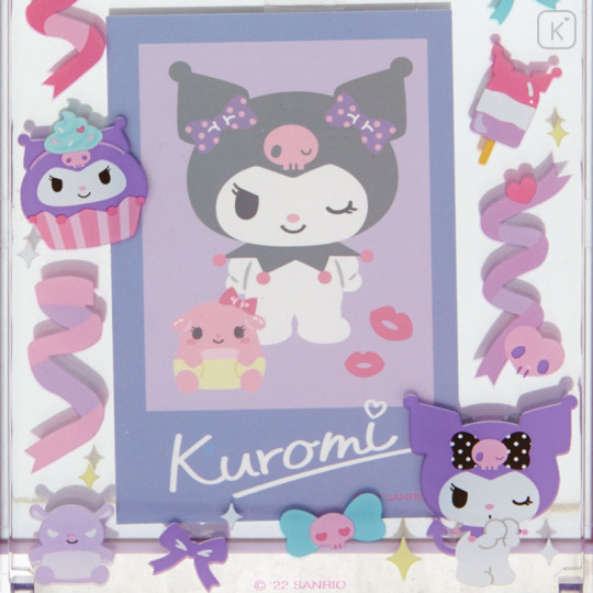 Japan Sanrio Mirror - Kuromi / Cute Customization - 2