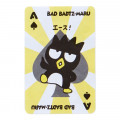 Japan Sanrio Playing Card Style Memo - Badtz-maru / Forever Sanrio - 7