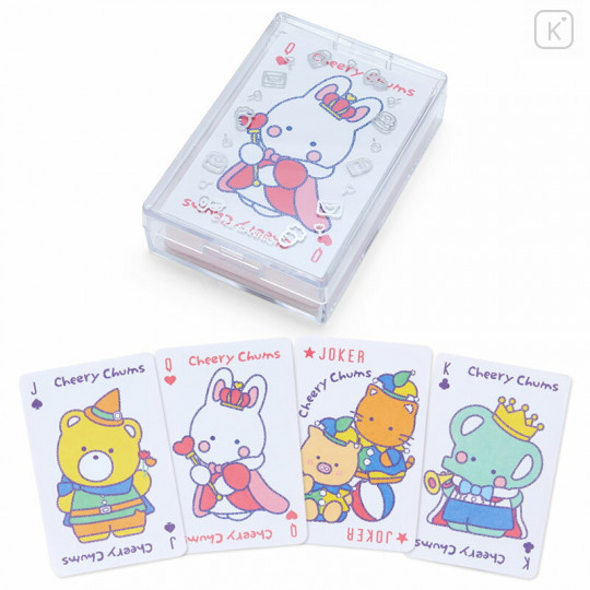 Japan Sanrio Playing Card Style Memo - Cheery Chums / Forever Sanrio - 1