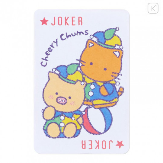 Japan Sanrio Playing Card Style Memo - Cheery Chums / Forever Sanrio - 6