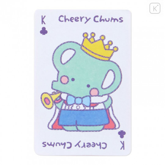 Japan Sanrio Playing Card Style Memo - Cheery Chums / Forever Sanrio - 7