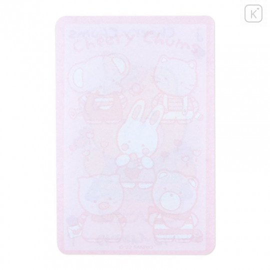 Japan Sanrio Playing Card Style Memo - Cheery Chums / Forever Sanrio - 8