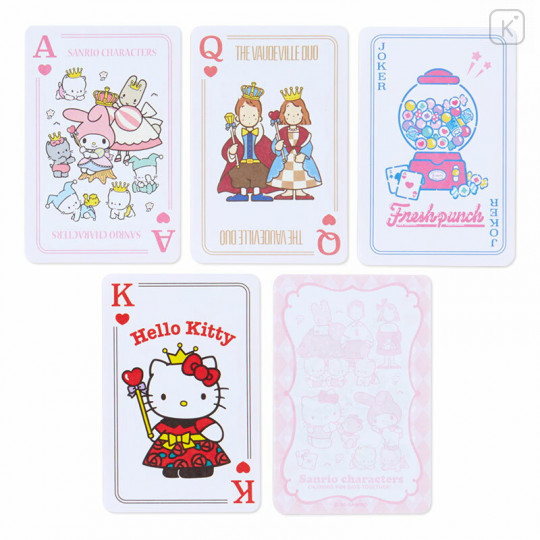 Japan Sanrio Playing Card Style Memo - Mix A / Forever Sanrio - 3