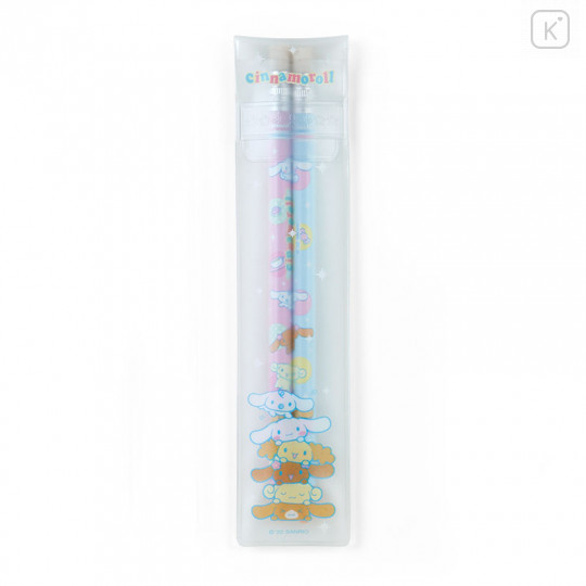 Japan Sanrio Pencil Style Ball Pen Set - Cinnamoroll / Forever Sanrio - 1