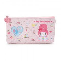 Japan Sanrio Quilted Pen Case - My Melody / Forever Sanrio