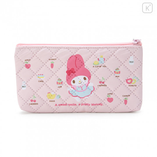 Japan Sanrio Quilted Pen Case - My Melody / Forever Sanrio - 2