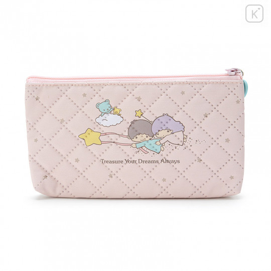 Japan Sanrio Quilted Pen Case - Little Twin Stars / Forever Sanrio - 2