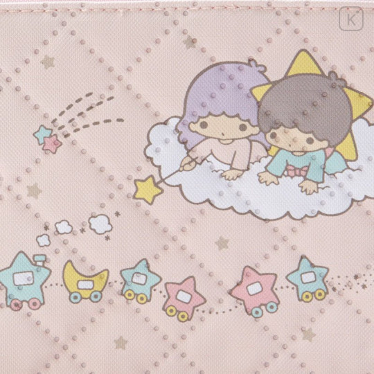 Japan Sanrio Quilted Pen Case - Little Twin Stars / Forever Sanrio - 4