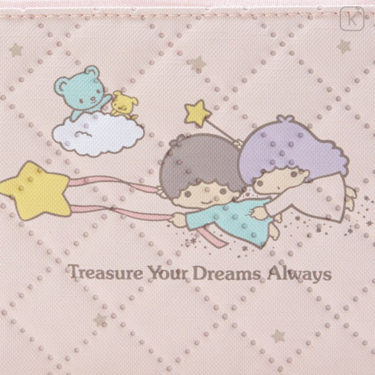 Japan Sanrio Quilted Pen Case - Little Twin Stars / Forever Sanrio - 5