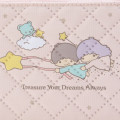 Japan Sanrio Quilted Pen Case - Little Twin Stars / Forever Sanrio - 5