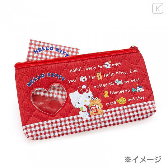 Japan Sanrio Quilted Pen Case - Sanrio Characters / Forever Sanrio - 7
