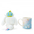 Japan Sanrio Mascot Holder & Mug - Cinnamoroll / 20th Crown - 2