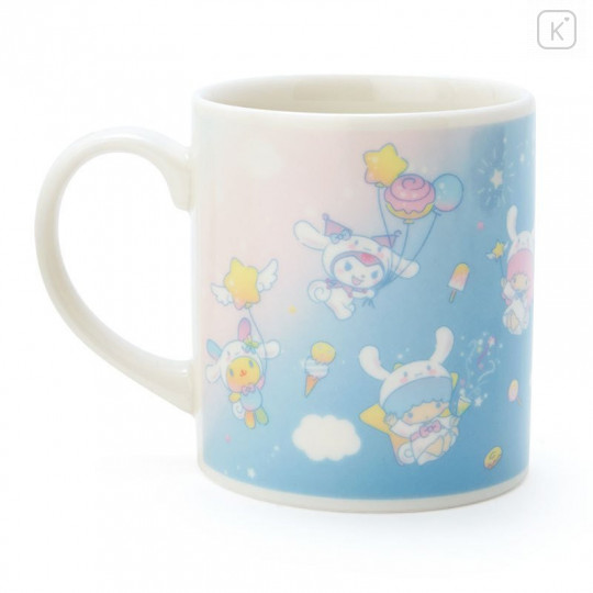 Japan Sanrio Mascot Holder & Mug - Cinnamoroll / 20th Crown - 8