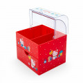 Japan Sanrio Cosmetic Case with Lid - Hello Kitty - 2