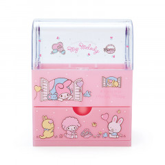 Japan Sanrio Cosmetic Case with Lid - My Melody