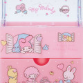 Japan Sanrio Cosmetic Case with Lid - My Melody - 4