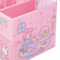 Japan Sanrio Cosmetic Case with Lid - My Melody - 5