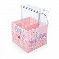Japan Sanrio Cosmetic Case with Lid - Little Twin Stars - 2