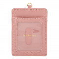 Japan Sanrio Pass Case with Reel - My Melody / Heart - 3