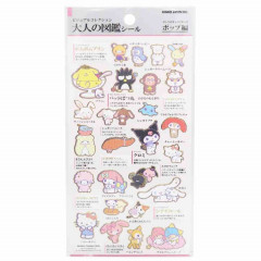 Japan Sanrio Picture Sticker Sheet - Pop