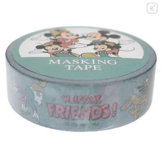 Japan Disney Washi Masking Tape - Mickey & Minnie - 1