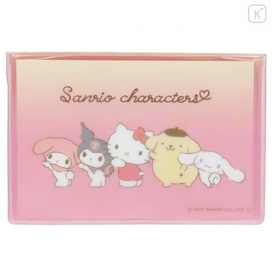 Japan Sanrio Sticky Notes with Case - Mix Pink - 4