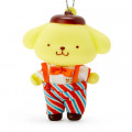 Japan Sanrio Soft Vinyl Mascot Holder - Pompompurin / Cafe Sanrio 2nd Store - 2